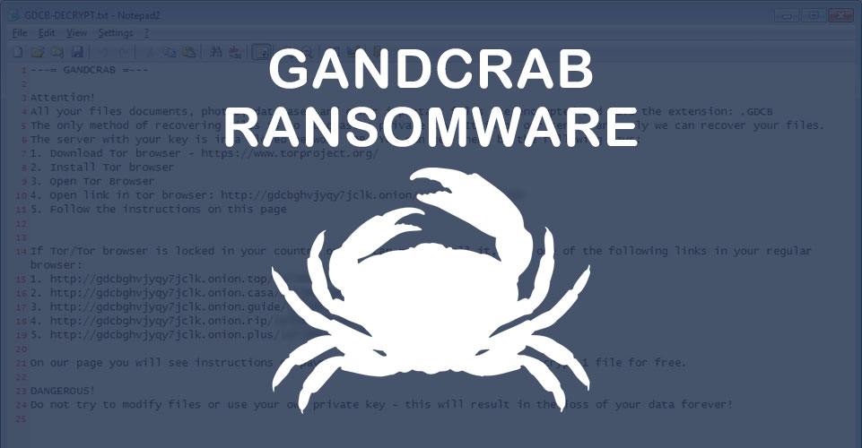 گسترش GandCrab از راه وب‌سایت‌های قانونی