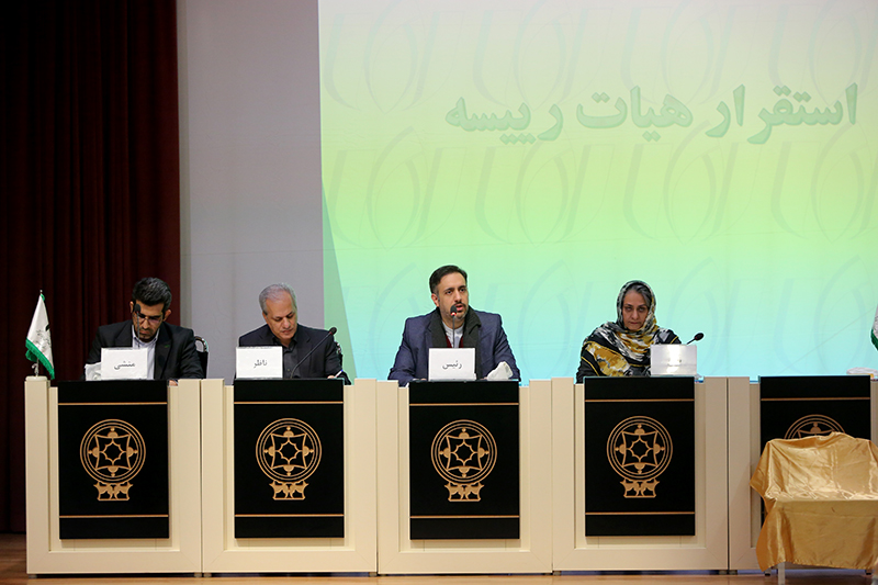 ارائه گزارش‌های مربوطه در جلسه مجمع عمومی سازمان نظام صنفی رایانه‌ای استان تهران