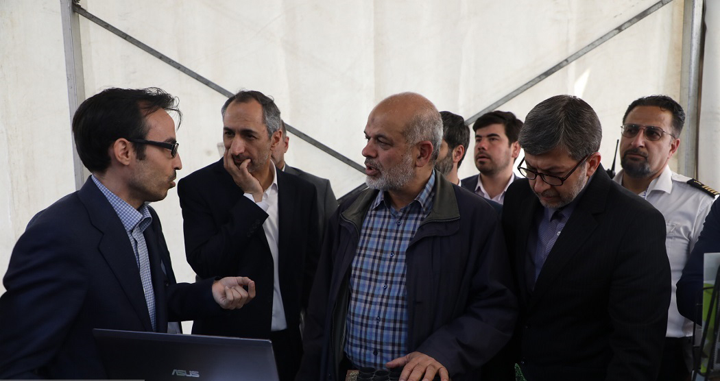 بازدید احمد وحیدی، وزیر کشور از نمایشگاه دوازدهم